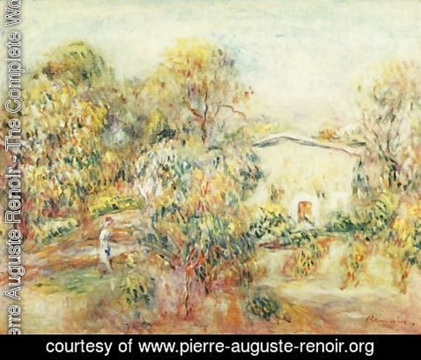 Pierre Auguste Renoir - Landscape at Cagnes 2