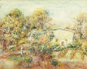 Pierre Auguste Renoir - Landscape at Cagnes 2