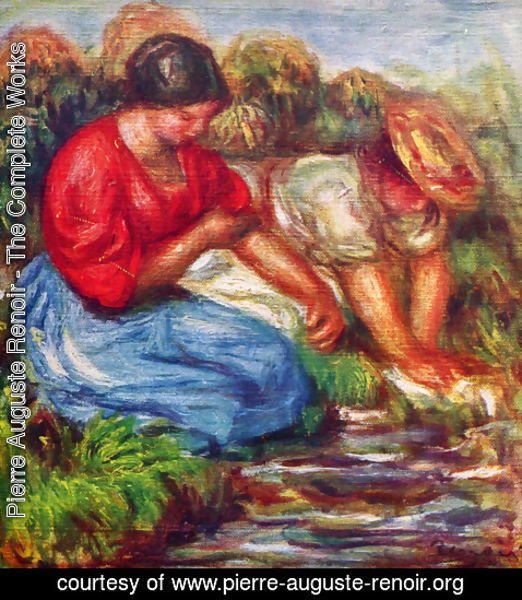 Pierre Auguste Renoir - Laundresses 3