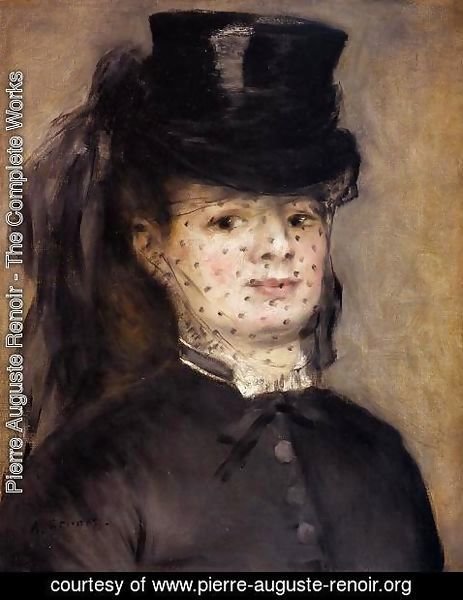 Pierre Auguste Renoir - Madame Darras as an Horsewoman 2