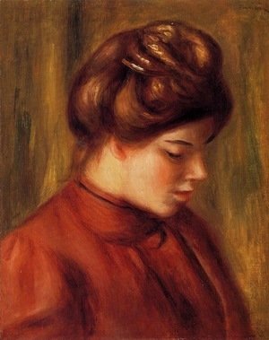 Pierre Auguste Renoir - Mademoiselle Christine Lerolle