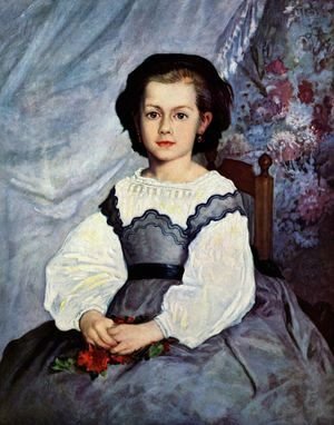 Pierre Auguste Renoir - Mademoiselle Romaine Lacaux