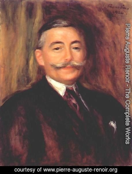 Pierre Auguste Renoir - Maurice Gangnat