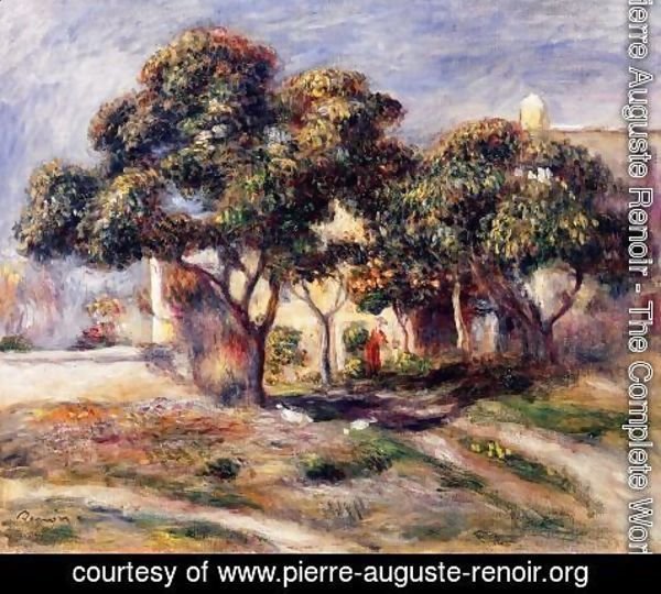 Pierre Auguste Renoir - Medlar Trees, Cagnes