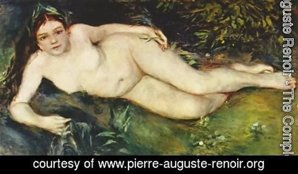 Pierre Auguste Renoir - Nymph at the source