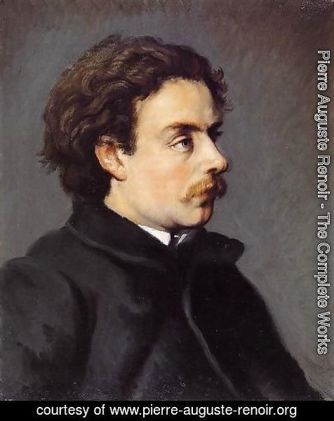 Pierre Auguste Renoir - Portrait of the Painter Emile-Henri Laport
