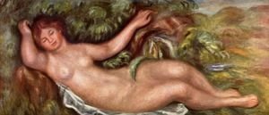 Pierre Auguste Renoir - Reclining Nude