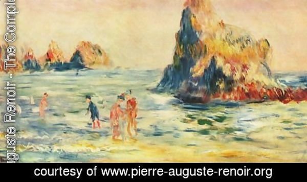 Pierre Auguste Renoir - Rocks in Guernsey