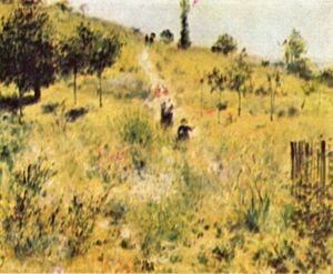 Pierre Auguste Renoir - Meadow way