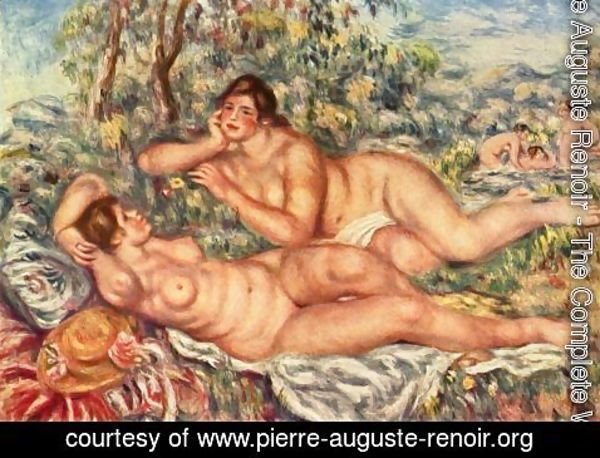 Pierre Auguste Renoir - Peace after the bath