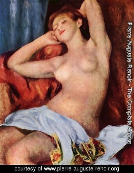 Pierre Auguste Renoir - Sleeping Baigneuse