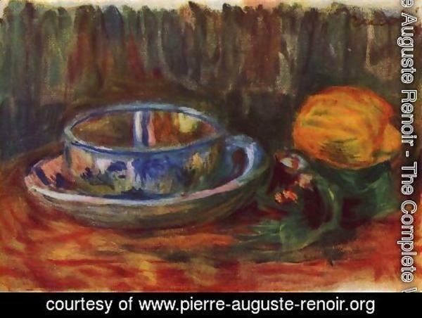 Pierre Auguste Renoir - Still life with a cup