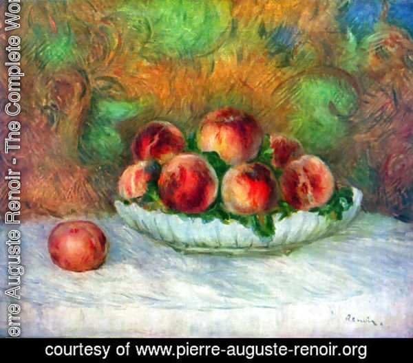 Pierre Auguste Renoir - Still life with fruits