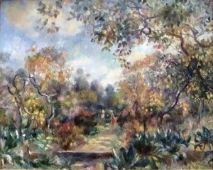 Pierre Auguste Renoir - Landscape at Beaulieu