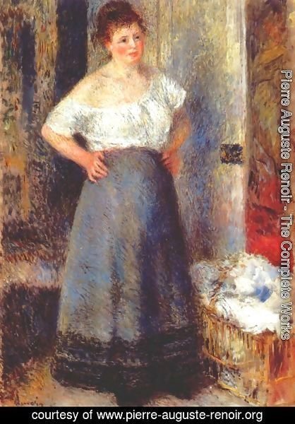 Pierre Auguste Renoir - The Laundress 2