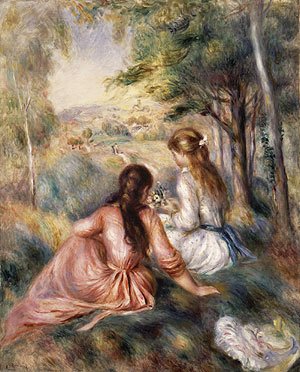 Pierre Auguste Renoir - In the Meadow