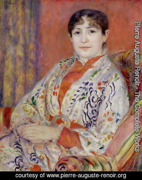 Pierre Auguste Renoir - Madame Heriot 1882