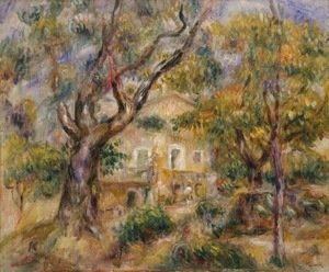 Pierre Auguste Renoir - The Farm at Les Collettes Cagnes
