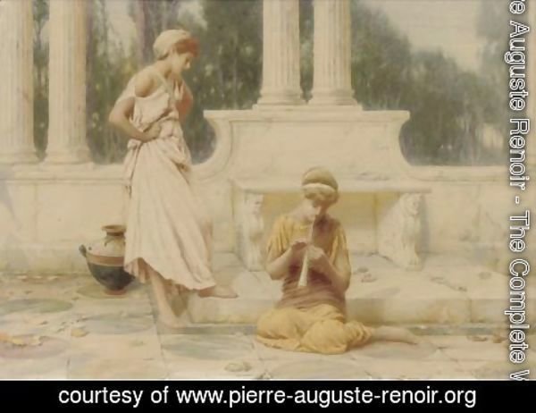 Pierre Auguste Renoir - The melancholic piper