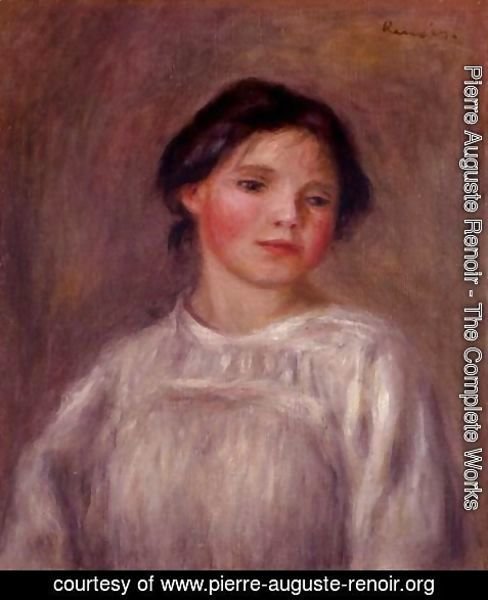 Pierre Auguste Renoir - Portrait D'Helene Bellon