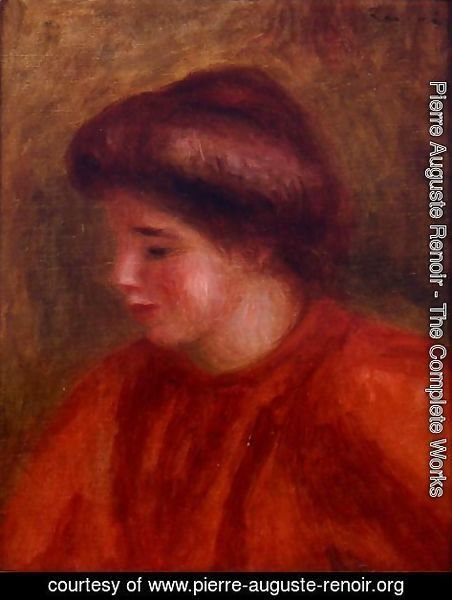 Pierre Auguste Renoir - Portrait De Gabrielle