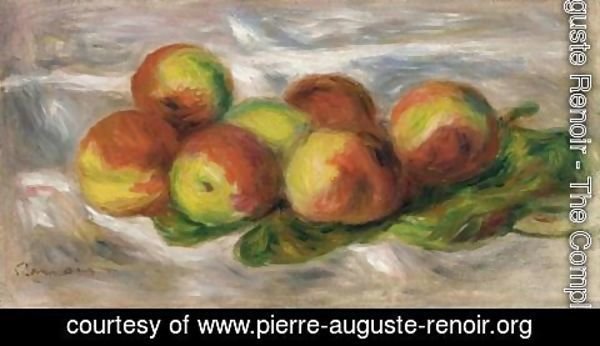 Pierre Auguste Renoir - Nature Morte Aux Peches