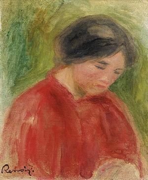 Pierre Auguste Renoir - Portrait De Femme