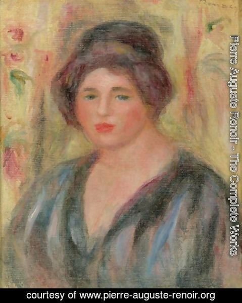 Pierre Auguste Renoir - Tete De Femme