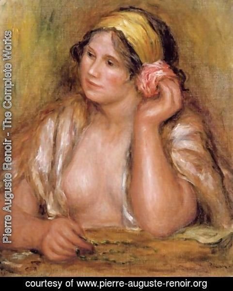 Pierre Auguste Renoir - Gabrielle Au Collier Vert