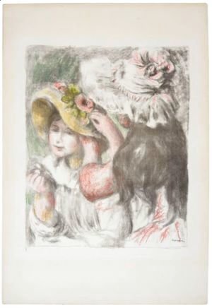 Pierre Auguste Renoir - Le Chapeau Epingle, 2eme Planche