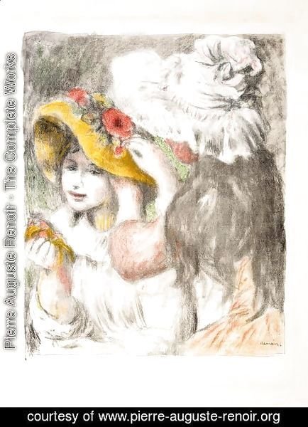 Pierre Auguste Renoir - Le Chapeau Epingle 2eme Planche