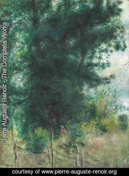Pierre Auguste Renoir - La Barriere En Foret