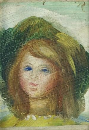 Pierre Auguste Renoir - Jeune Fille