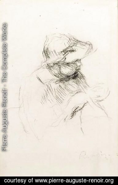 Pierre Auguste Renoir - Portrait Of A Girl 2
