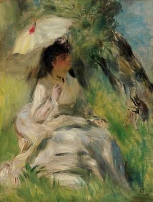 Pierre Auguste Renoir - Jeune Femme A L'Ombrelle