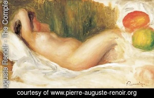 Pierre Auguste Renoir - Femme Nue Couchee