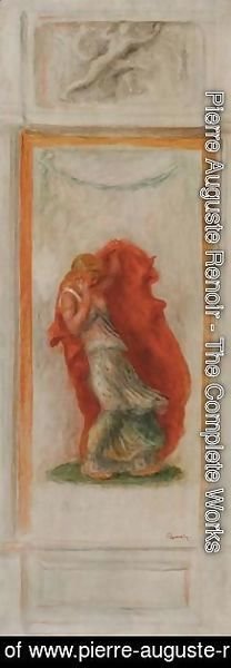 Pierre Auguste Renoir - Un De Deux Panneaux Pour L'Oedipe Jocasta