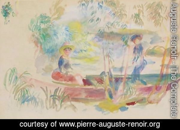 Pierre Auguste Renoir - La Yole