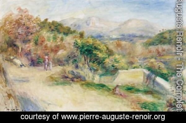 Pierre Auguste Renoir - Vue De Prise Des Collettes, Cagnes