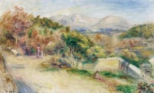 Pierre Auguste Renoir - Vue De Prise Des Collettes, Cagnes
