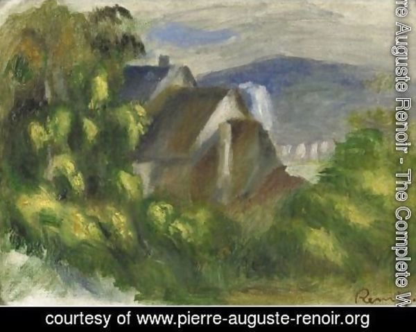 Pierre Auguste Renoir - Maisons Dans Les Arbres