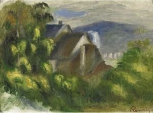Pierre Auguste Renoir - Maisons Dans Les Arbres