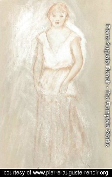Pierre Auguste Renoir - Jeune Fille Debout