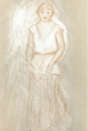 Pierre Auguste Renoir - Jeune Fille Debout