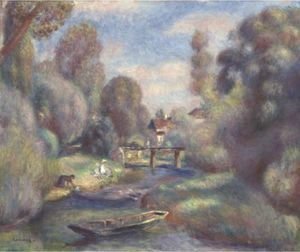 Pierre Auguste Renoir - La Passerelle A Essoyes