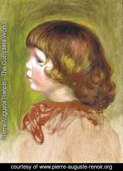 Pierre Auguste Renoir - Pierre Renoir De Profil