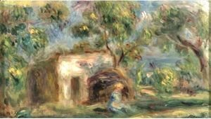 Pierre Auguste Renoir - La Cabane A Cagnes