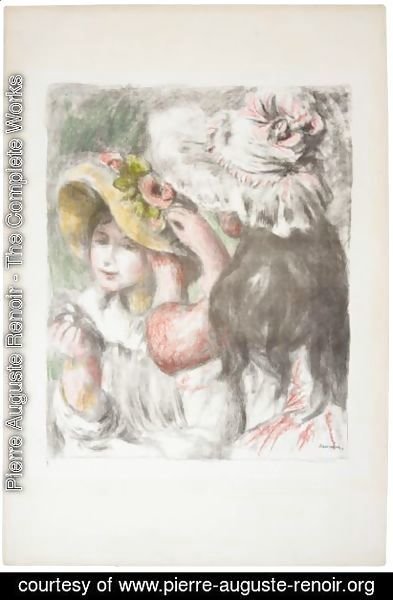 Pierre Auguste Renoir - Le Chapeau Epingle, 2eme Planche 2