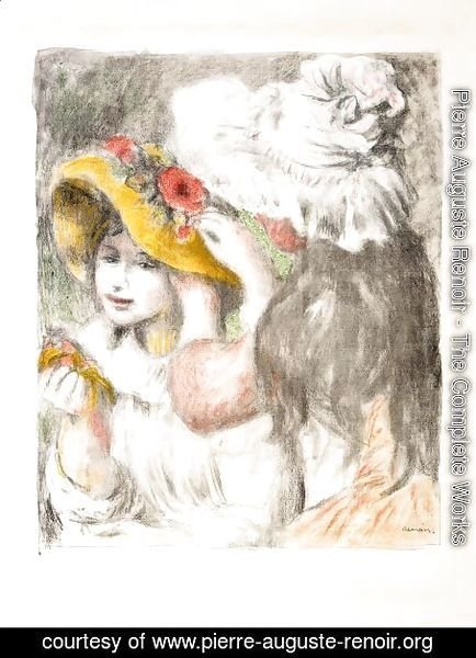 Pierre Auguste Renoir - Le Chapeau Epingle 2eme Planche 2