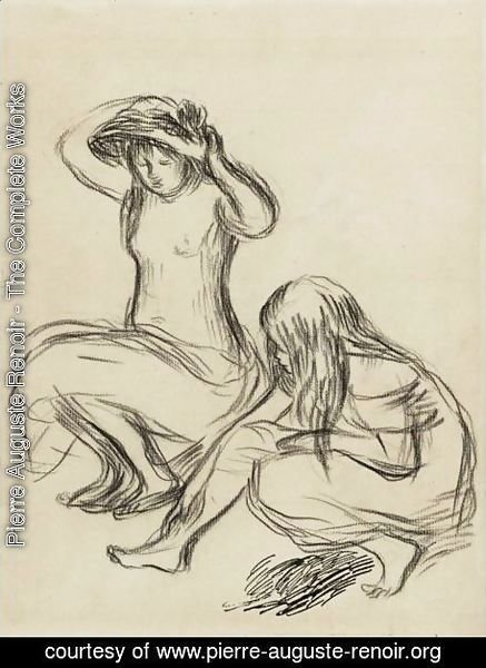 Pierre Auguste Renoir - Jeunes Filles
